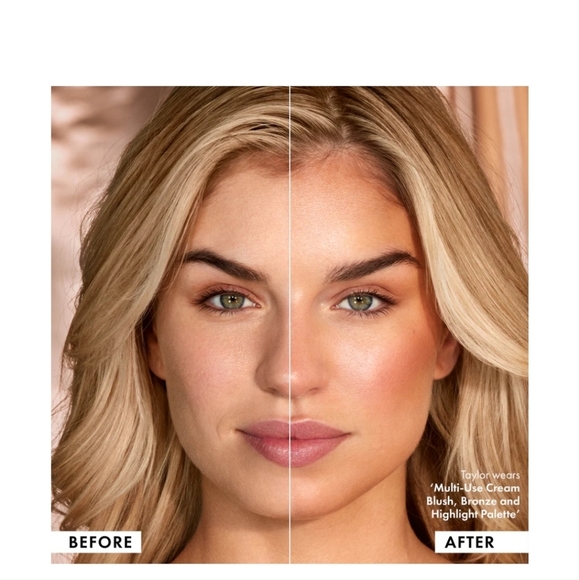 ICONIC LONDON MULTI USE CREAM BLUSH, BRONZE & HIGHLIGHT PALETTE NIB - Picture 5 of 11